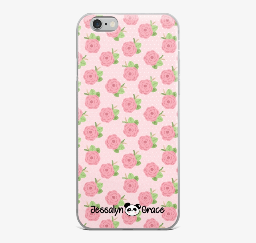 Rose Pattern Iphone Case - Lilly Pulitzer, transparent png #6343273