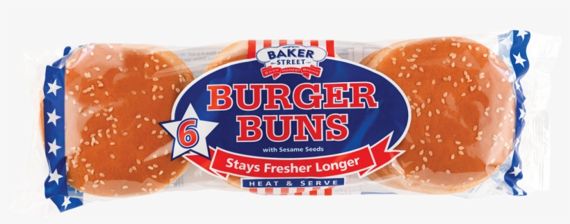 Carrs Bakery Baker Street 6 Burger Buns, transparent png #6344371