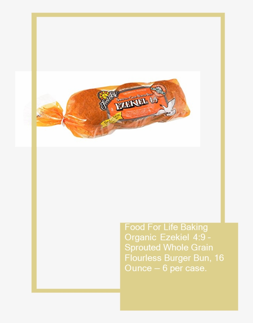 Food For Life Baking Organic Ezekiel - Snack, transparent png #6344535
