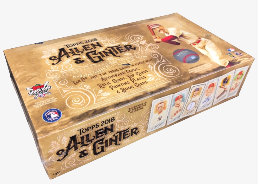 18 Topps Baseball Allen & Ginter - Wooden Block, transparent png #6345892