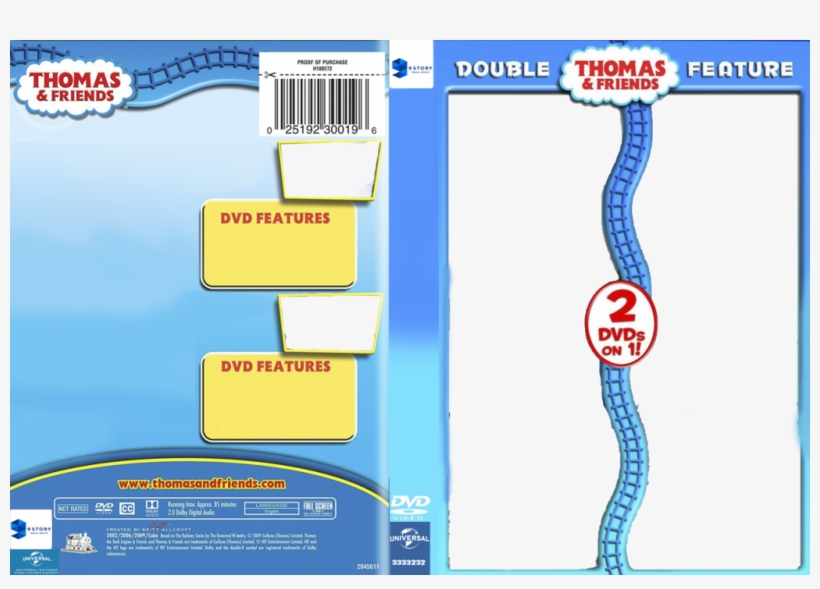 This Is What Future Thomas Dvd Templates Would Look - Thomas & Friends: Thomas & The Toy Workshop/thomas, transparent png #6346738