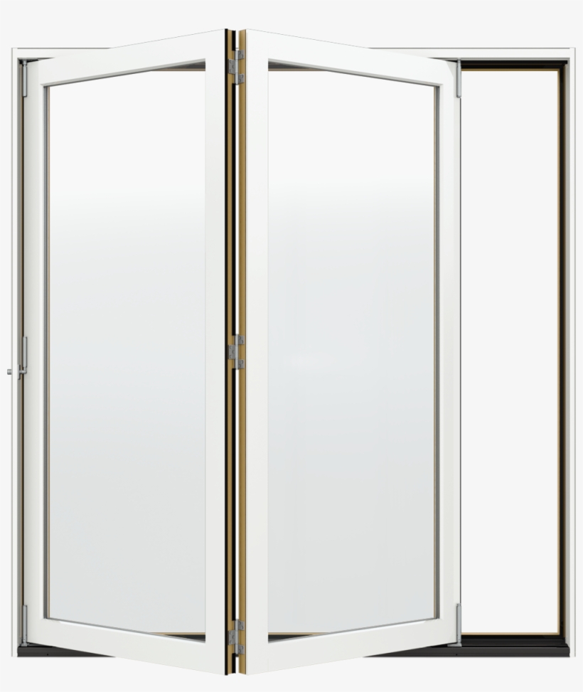 Top Notch Folding Patio Door Siteline Wood Folding - Jeld-wen Classic Clear Glass 72 In. X 80 In. Fiberglass, transparent png #6347519