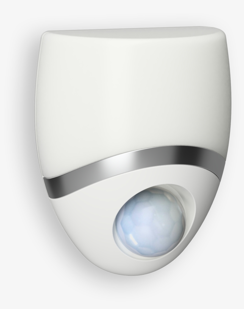 Geometric Motion Led Night Light - Westek White Indoor Geometric Motion-sensing Led Night, transparent png #6348242