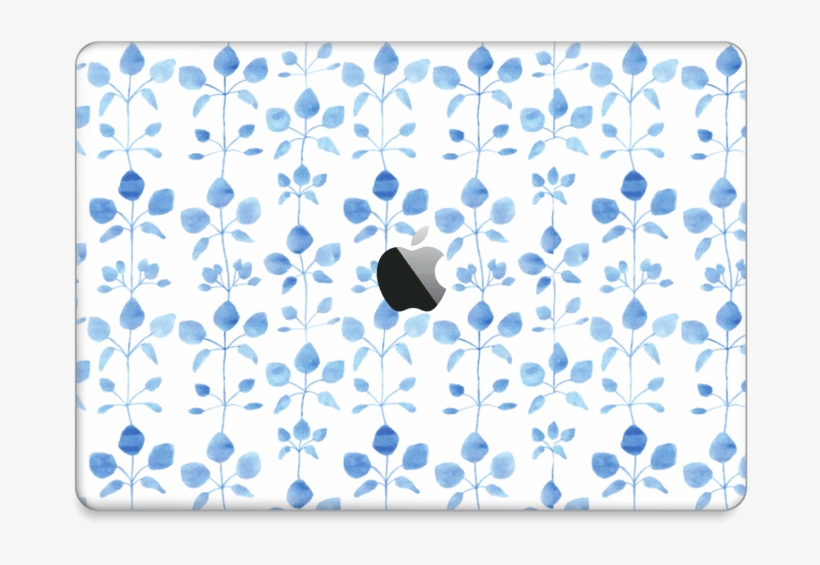 Flores Azules - Macbook Pro 13-inch, transparent png #6348637
