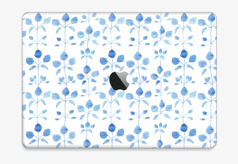 Flores Azules - Macbook Pro 13-inch, transparent png #6348637