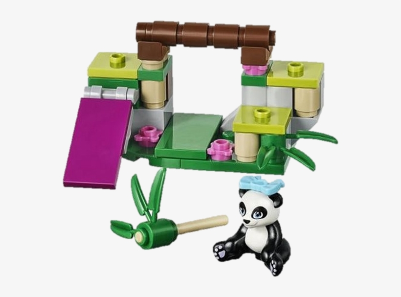 41049 Panda's Bamboo - Lego Friends Panda’s Bamboo 41049, transparent png #6349037