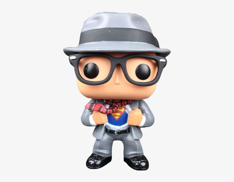 Dc Super Heroes - Clark Kent Pop Vinyl, transparent png #6349783