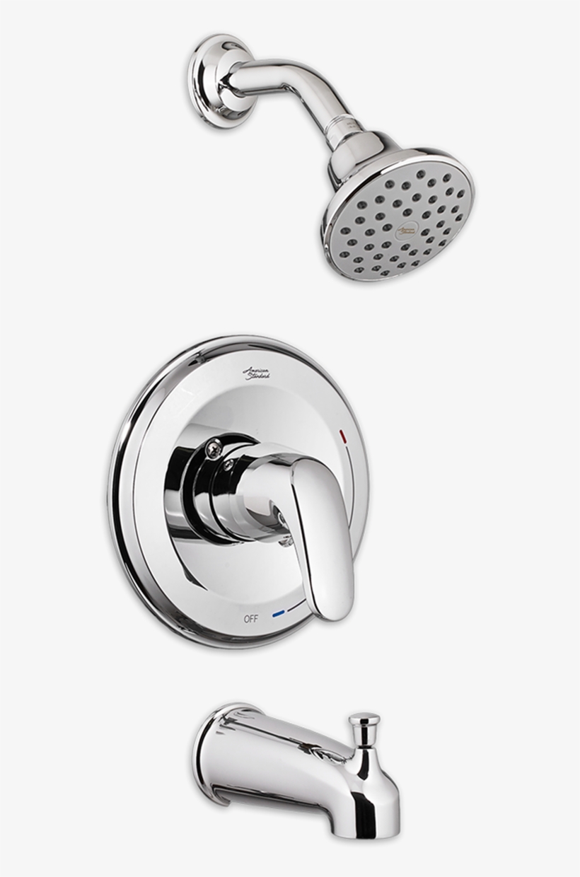 Colonypro Bath And Shower Trim Kit - American Standard Colony Pro Shower Faucet Trim; Polished, transparent png #6350201