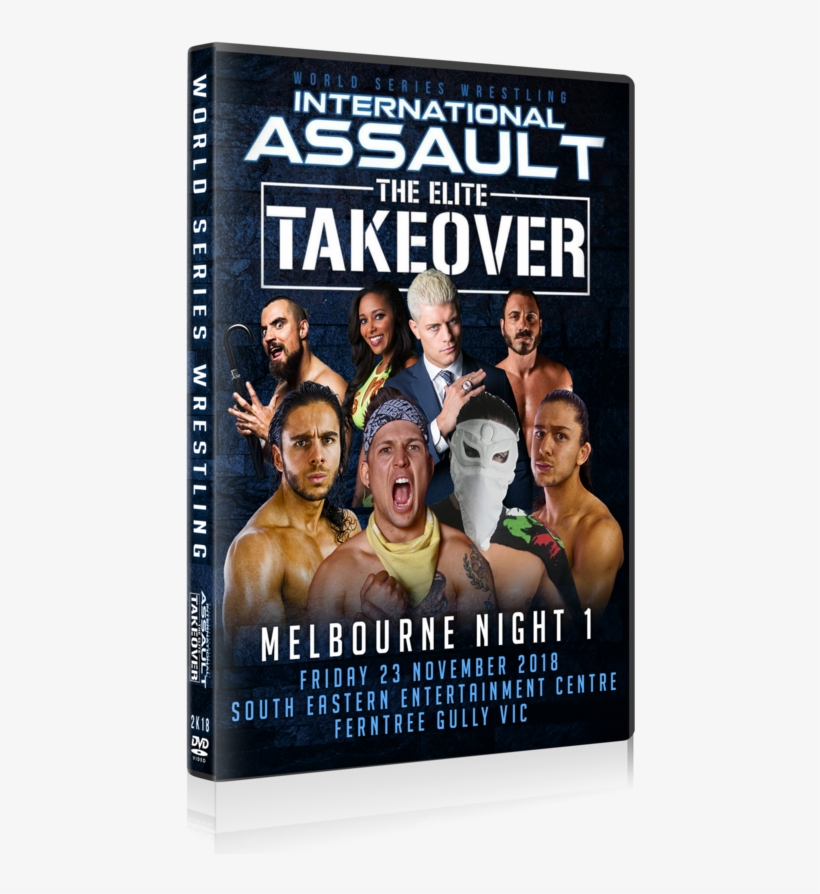 Pre Order Ia Elite Takeover Melb - World Series Wrestling, transparent png #6350266