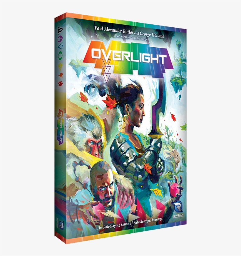 Overlight Hardcover 3d V3 800pxls Rgb - Overlight Rpg, transparent png #6350557