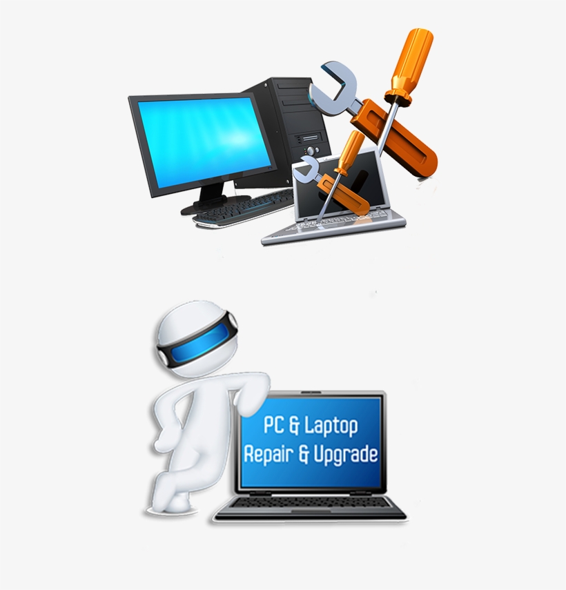 Advertisement Clipart Pc User - Computer Repair Services, transparent png #6350762