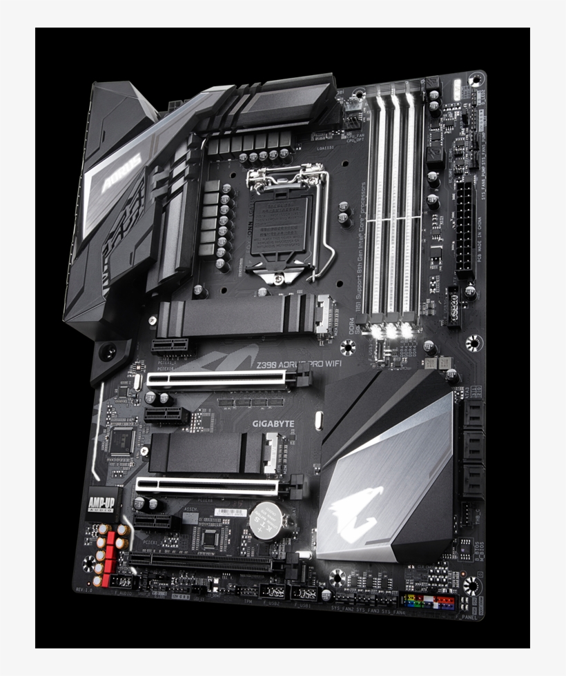 With Full Rgb Support And A Redesigned Rgb Fusion Application, - Z390 Aorus Pro Wifi, transparent png #6351212
