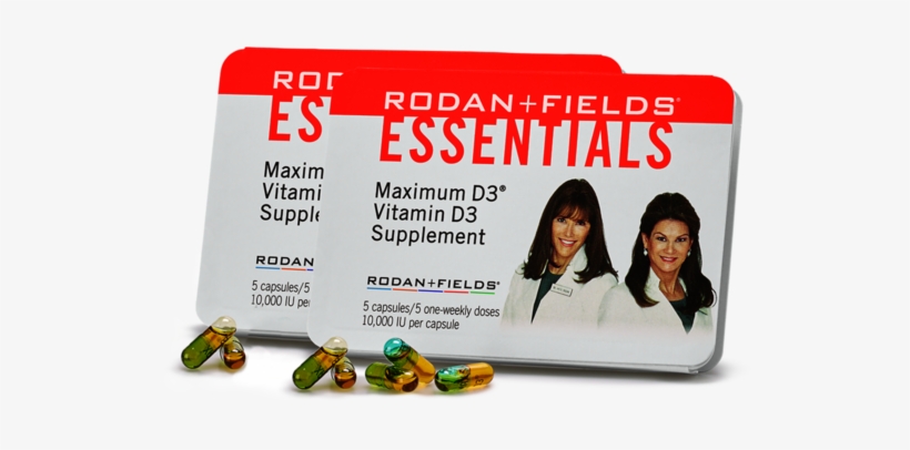 Essentials Maximum D3 Vitamin D Supplement - Rodan And Fields Consultant, transparent png #6351271