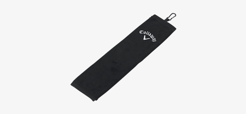 Callaway Golf Tri-fold Towel Black - Callaway Golf Tri-fold Towel 2014 - Black, transparent png #6351327