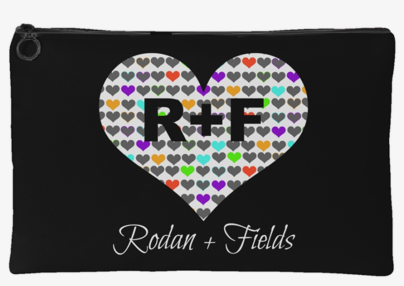 Rodan And Fields Accessory Pouch - Rf Heart, transparent png #6351649