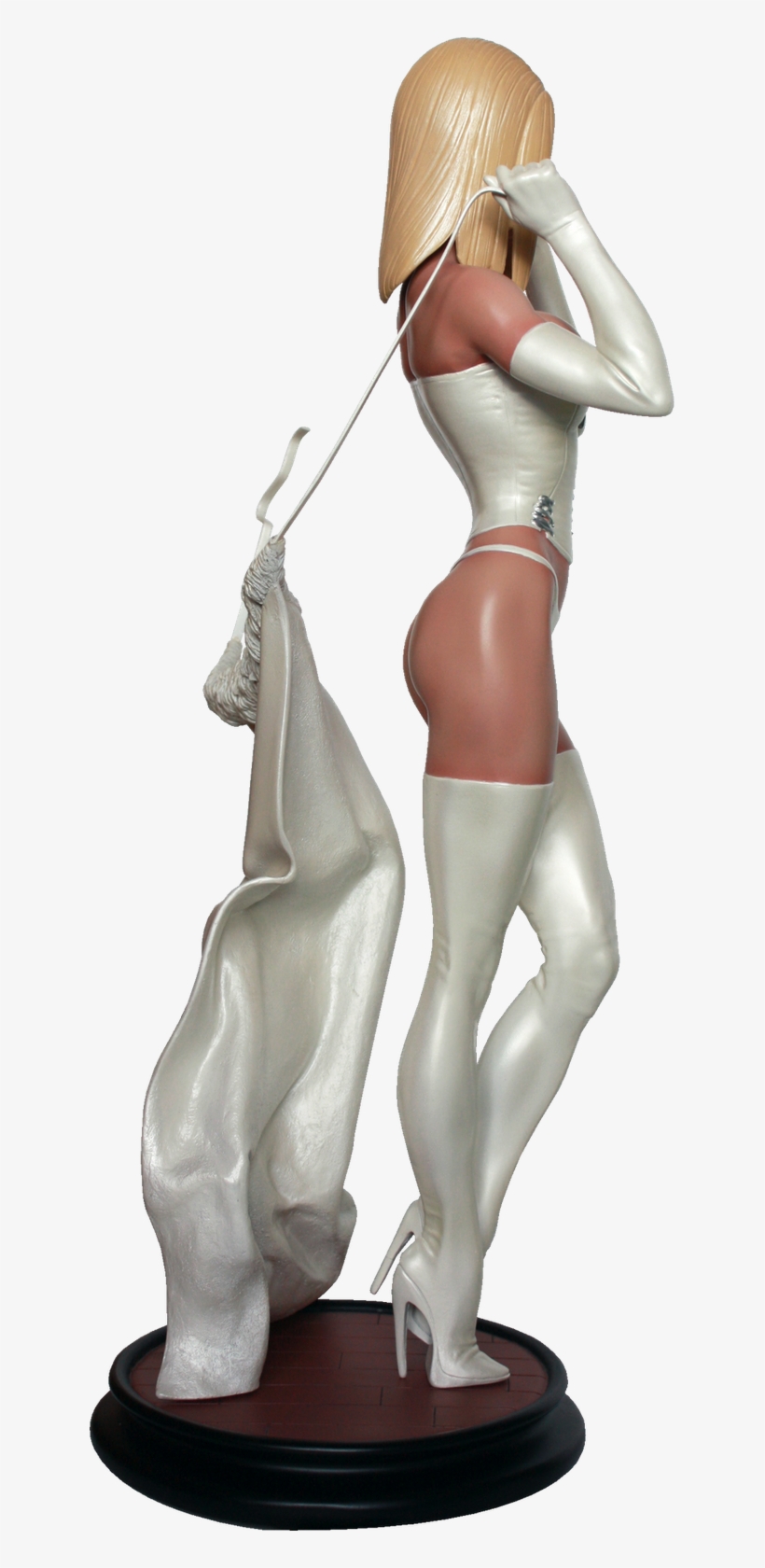 White Queen Emma Frost Statue Comiquette Exclusive - Emma Frost Statue, transparent png #6352208