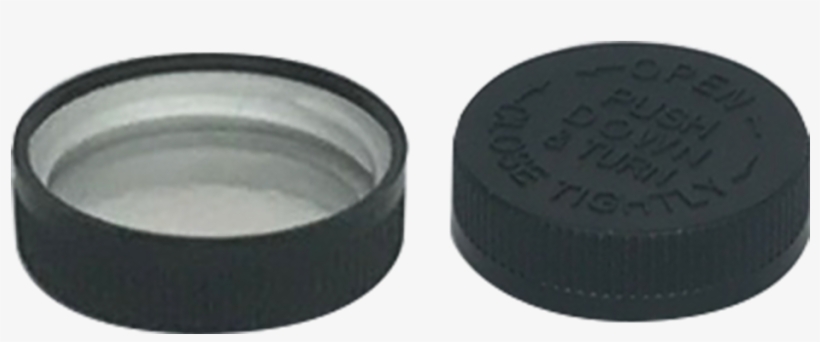 Child Resistant Cap Black, transparent png #6352209