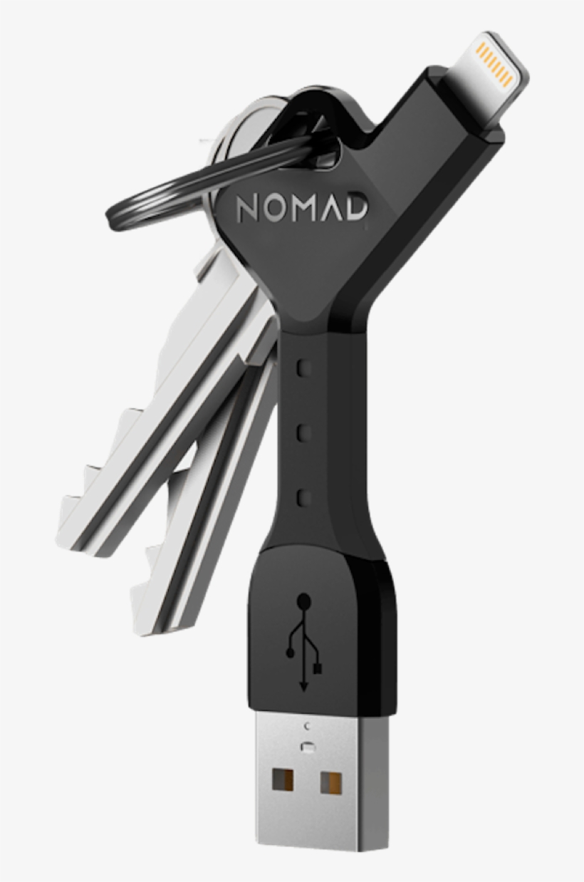 Nomad Key - Akin Tech - Iphone 7 External Microphone, transparent png #6352269