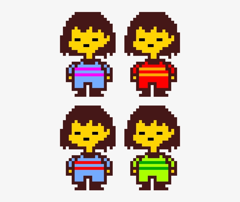 Frisk 4 Au - Frisk Undertale Unisex T-shirts, transparent png #6352641