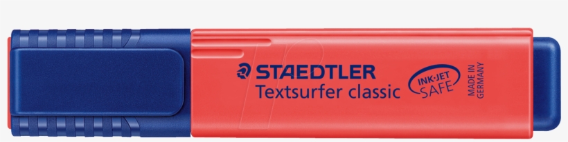 Highlighter, Chisel Tip, Red Staedtler 364-2 - Staedtler Textsurfer Classic Highlighter Inkjet-safe, transparent png #6353001