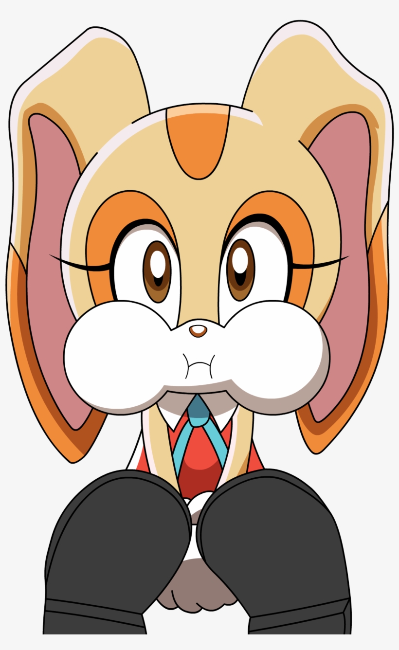 Cream The Rabbit Puffy Cheeks - Sonic X Cream The Rabbit, transparent png #6353705