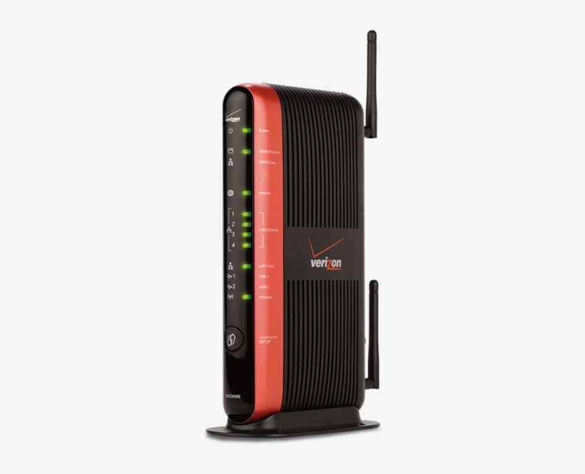 Verizon Fios Advanced Wireless Router - Verizon Router, transparent png #6354577