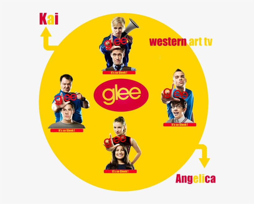 Glee French Dvdrip - Glee Dianna Agron Quinn Fabray Tv Series Huge 47x35, transparent png #6355831