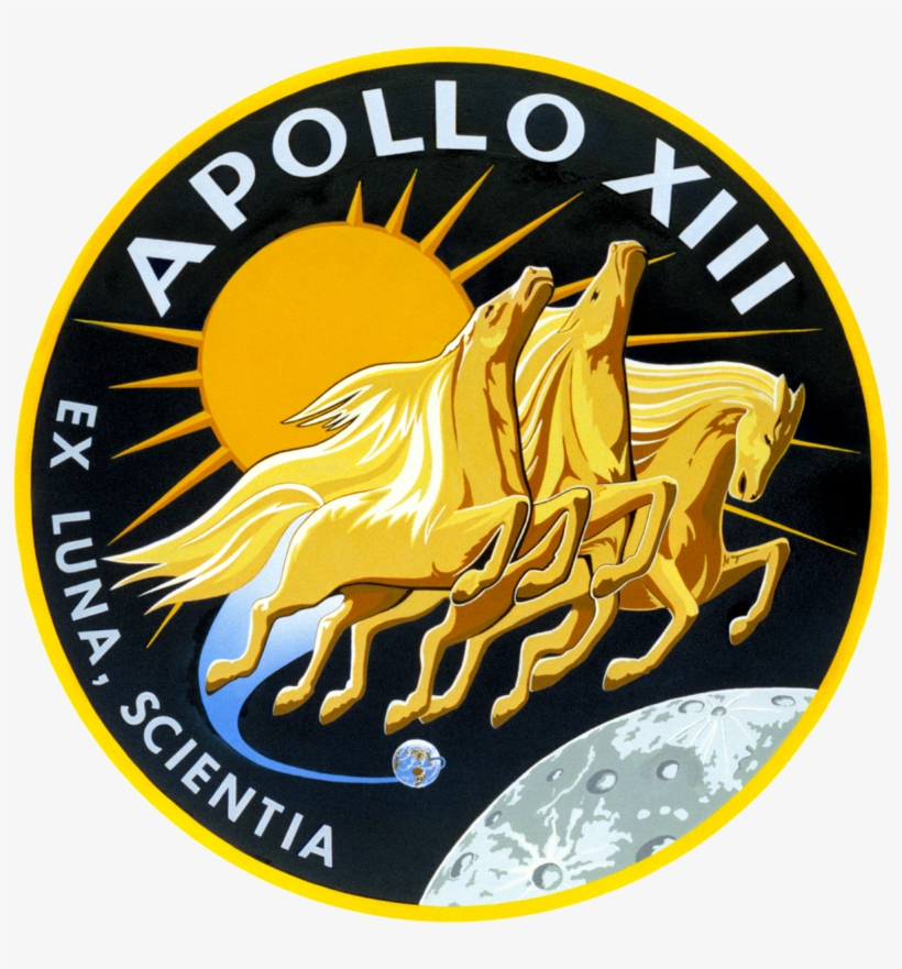 Nasa Apollo Program Images Apollo 13 Mission Patch, transparent png #6355945