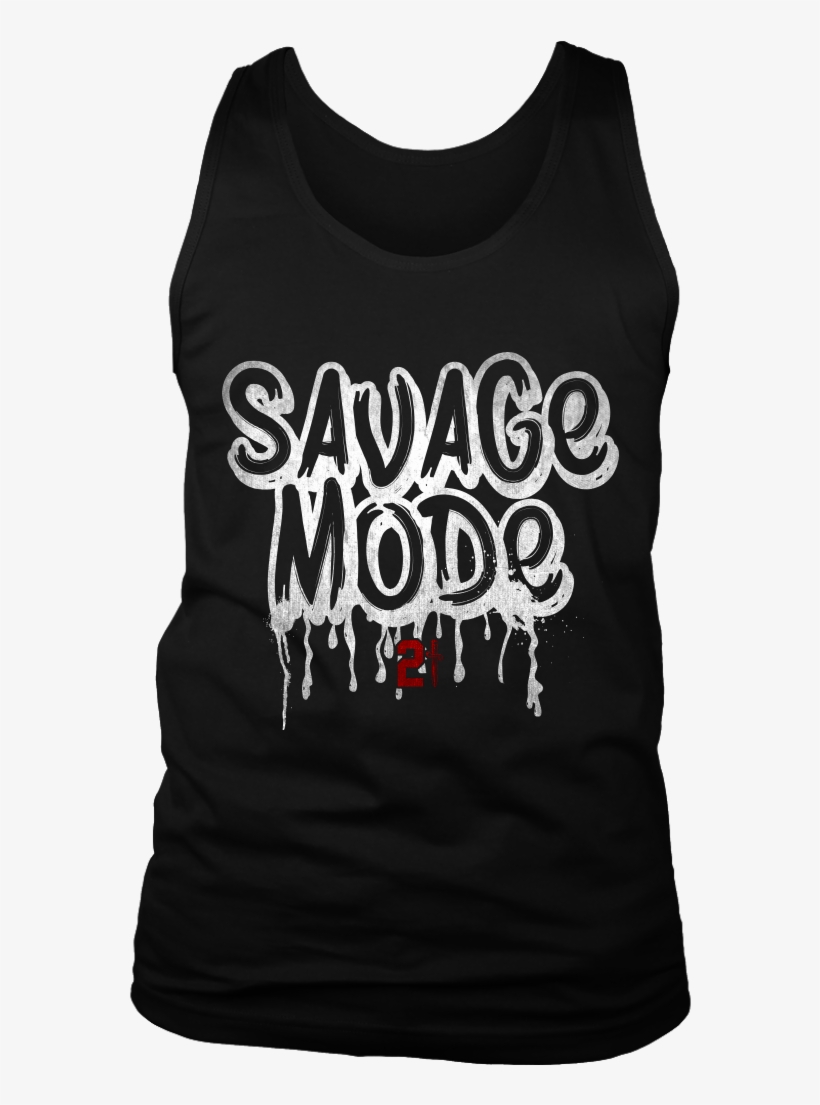 21 Savage Savage Mode Issa Knife Tank Top - January Capricorn T Shirt, transparent png #6356055