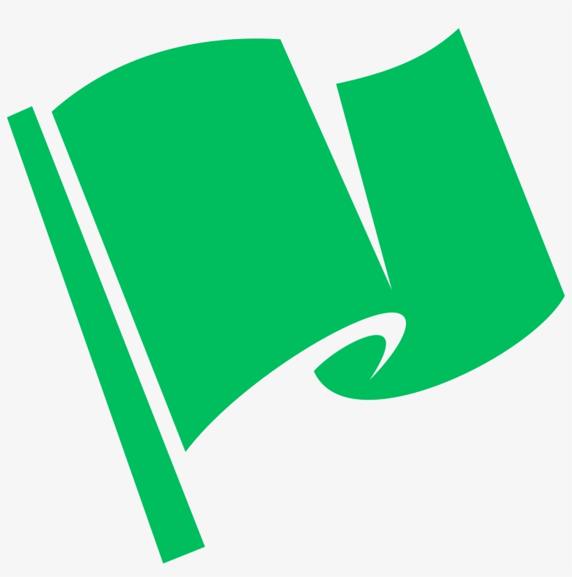 Big Image - Green Flag Png, transparent png #6357060