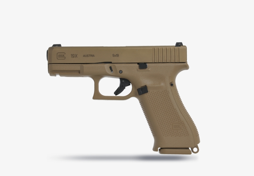 G19x - Glock G19 X, transparent png #6357061