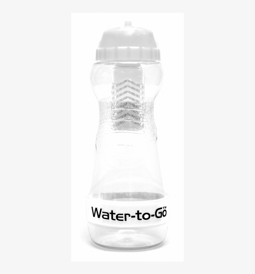 Botellas Con Filtro De Agua Para Agua Para La Prevención - Water To Go 500ml White Water Bottle, transparent png #6357406
