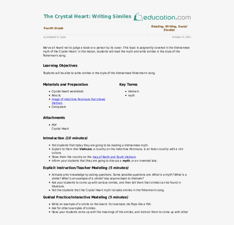 The Crystal Heart - Lesson Plan For Social Science Class 8, transparent png #6358416