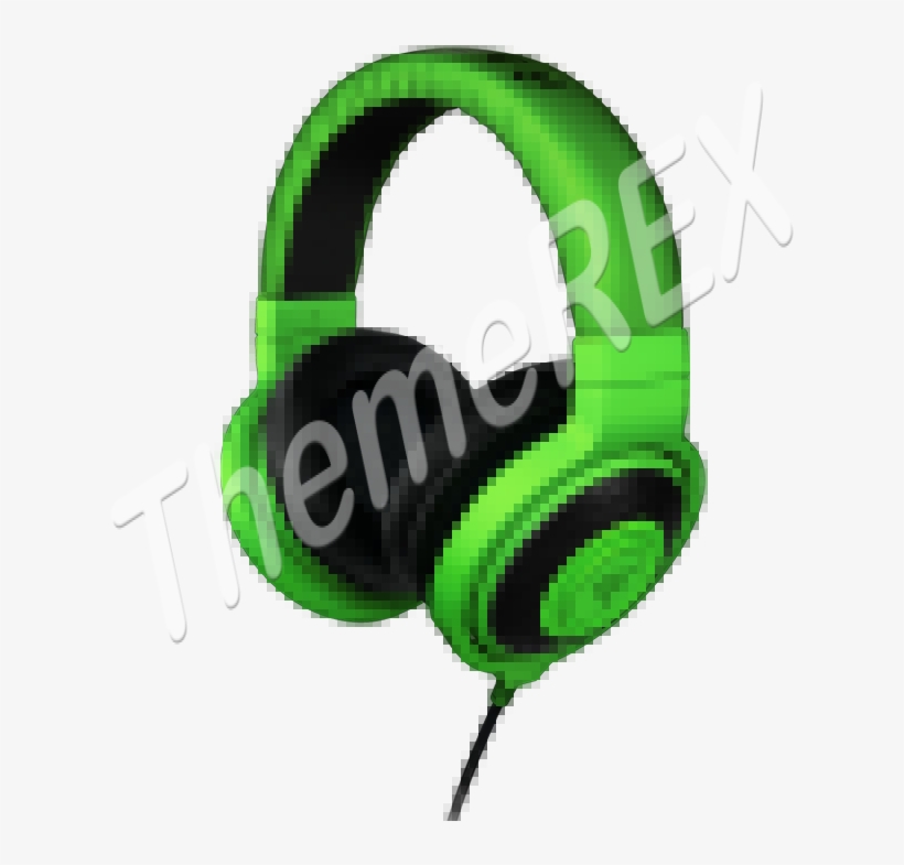 Razer Kraken Gaming Headphones - Razer - Kraken Over-ear Gaming Headset - Black, transparent png #6359269