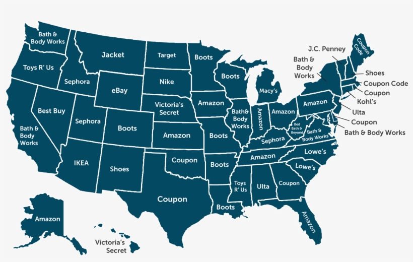 Hsi What Your State Was Googling Map A - Map Where Trump Is President, transparent png #6359907