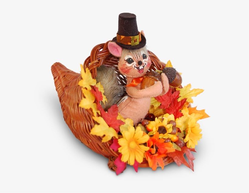 Annalee Chipmunk Cornucopia - Annalee Chipmunk Cornucopia 6 Inch Home, transparent png #6360526