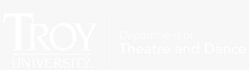 Troy University Theatre And Dance Logo, transparent png #6360804
