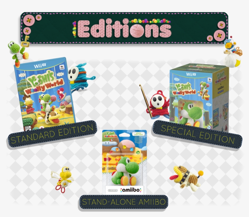 Yoshis Live Happily In A Place Called Craft Island, - Nintendo Yoshi's Woolly World (wii U), transparent png #6361025