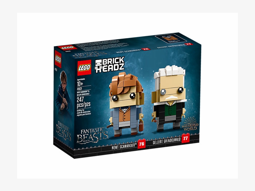 Newt Scamander™ & Gellert Grindelwald - Lego Brickheadz Captain Phasma 41486, transparent png #6361178
