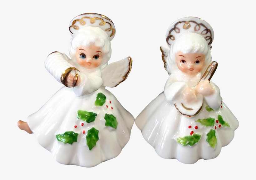 Christmas Figurines, Christmas Goodies, Christmas Past, - George Good Bone China Musical Christmas Angel Figurines, transparent png #6361388