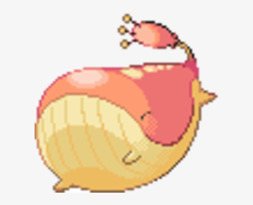 Hot Skitty On Wailord Action - Wailord Sprite, transparent png #6363309