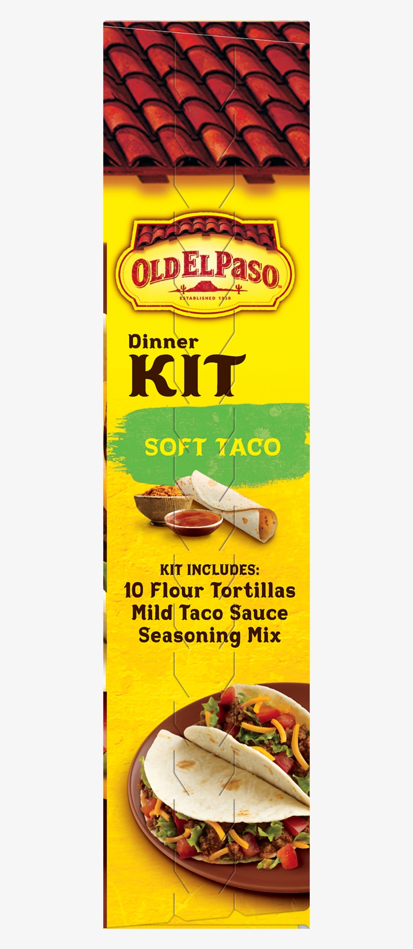Old El Paso Taco Dinner Kit, Stand 'n Stuff - 8.8 Oz, transparent png #6363855