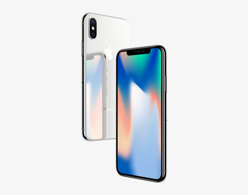 Apple Iphone X 64 Gb Silver, transparent png #6364144