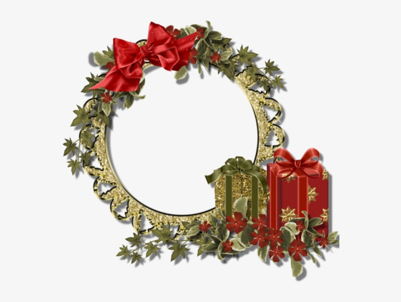Christmas Morning, Christmas Time, Holiday, Merry Christmas, - Cadre Pour Photo Noel Rond, transparent png #6364211