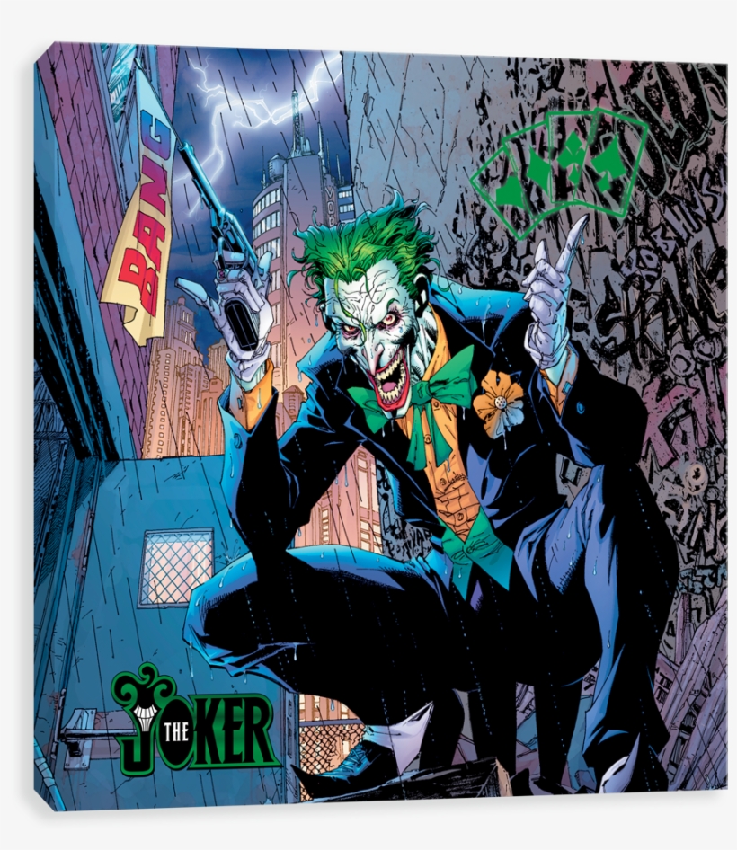 The Joker - Bang - Joker In Alley Hush, transparent png #6364267