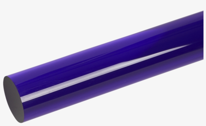 Acrylic Extruded Purple 1918 Rod - Pipe, transparent png #6364869