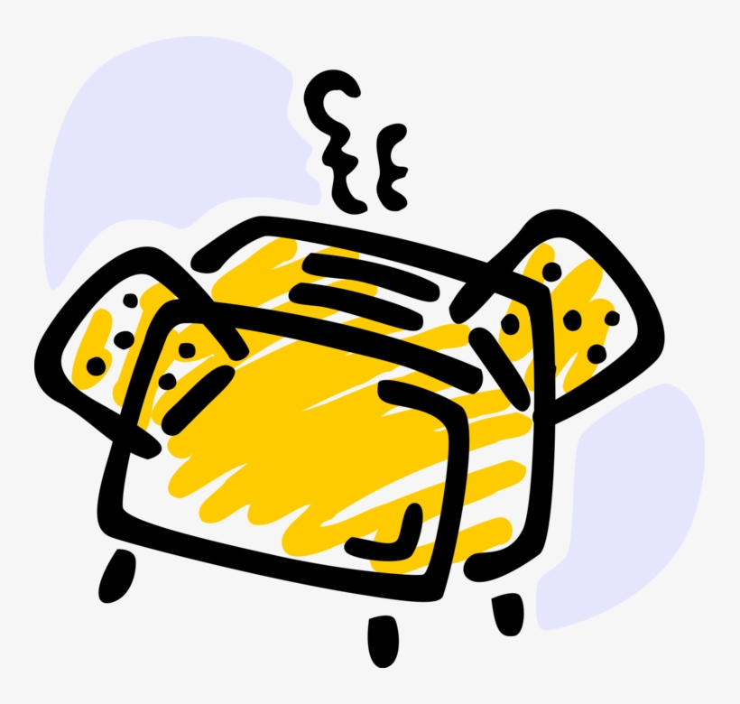 Vector Illustration Of Small Electric Kitchen Appliance, transparent png #6365281