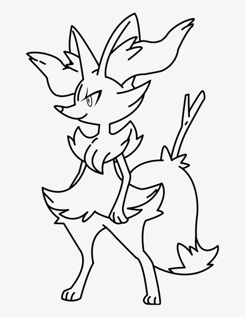 Coloriage pokemon eevee evolutions mega Dessin à Imprimer