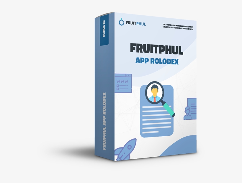 Fruiphul App Rolodex - Graphic Design, transparent png #6365624