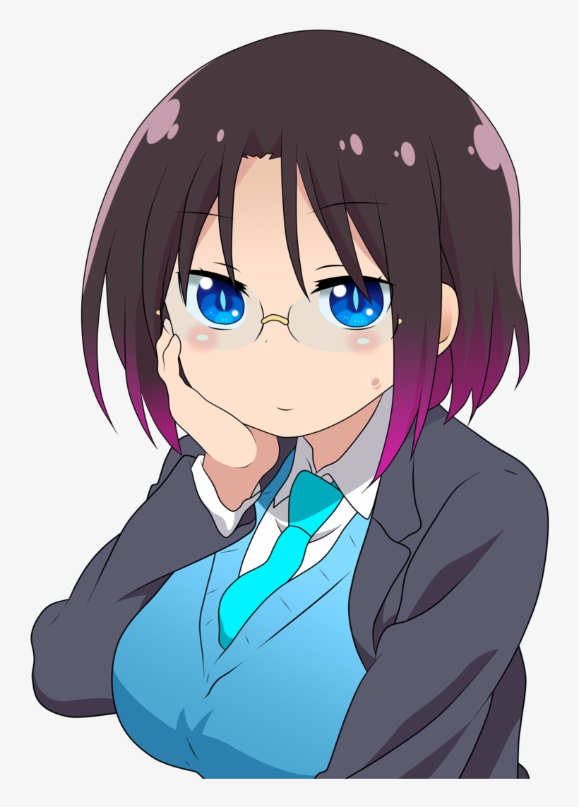 Miss Kobayashi's Dragon Maid Elma, transparent png #6365855